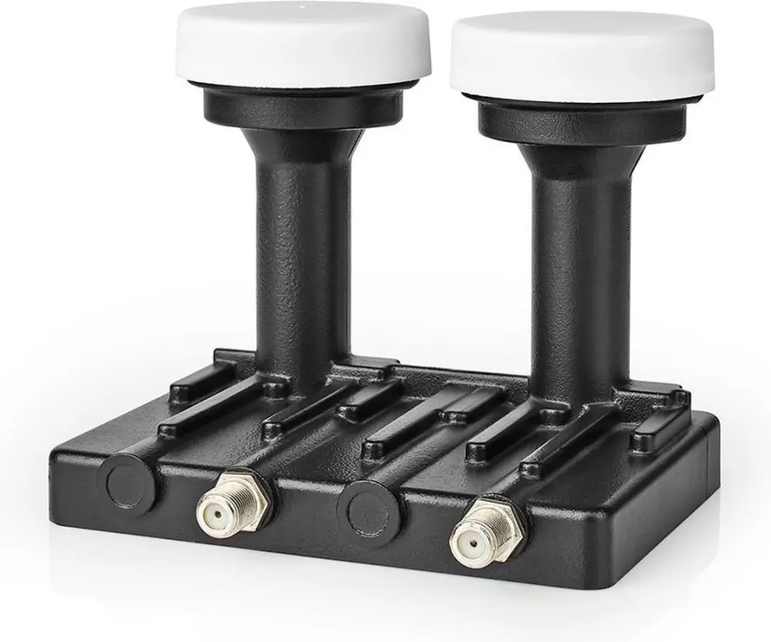 Nedis LNB Twin Monoblock 6° SLNBTM60BK - Zwart