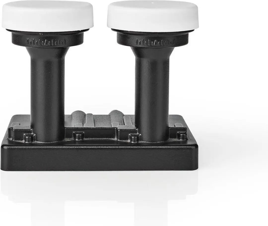 Nedis LNB Twin Monoblock 6° SLNBTM60BK - Zwart