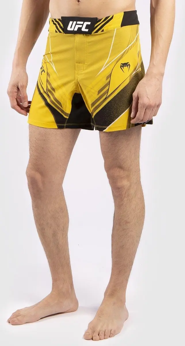 UFC Venum Pro Line Fight Shorts - Geel - XL - afbeelding 6 van 6