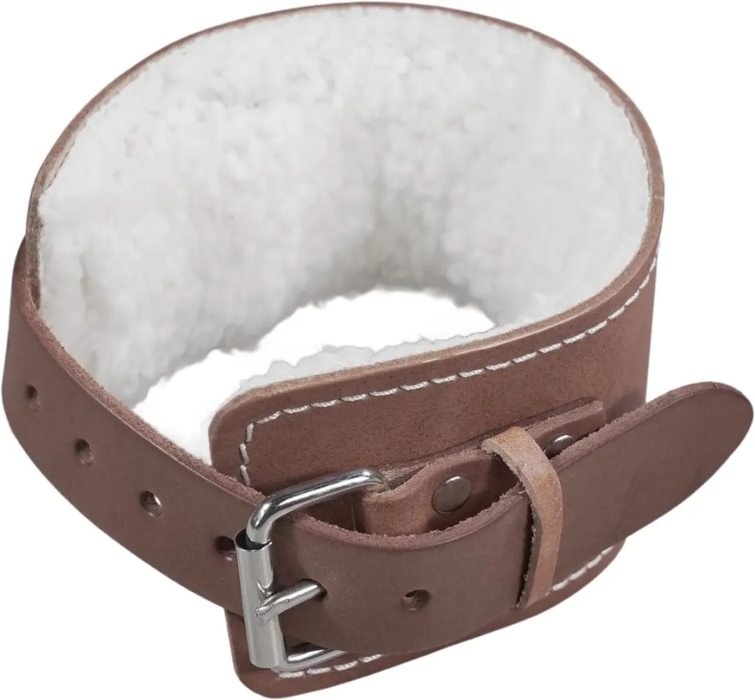 LifeMaxx Leather Enkelband - Bruin