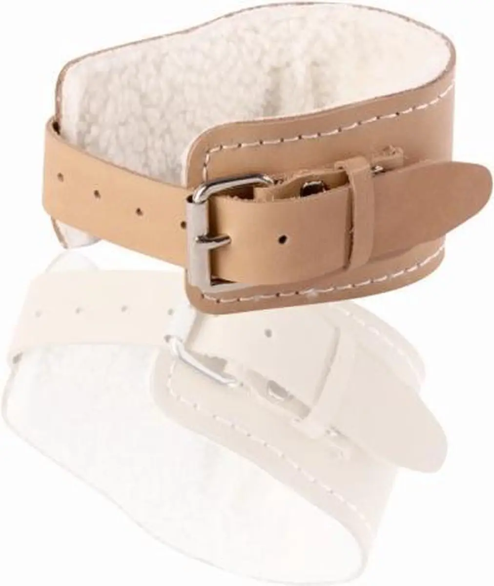 LifeMaxx Leather Enkelband - Bruin