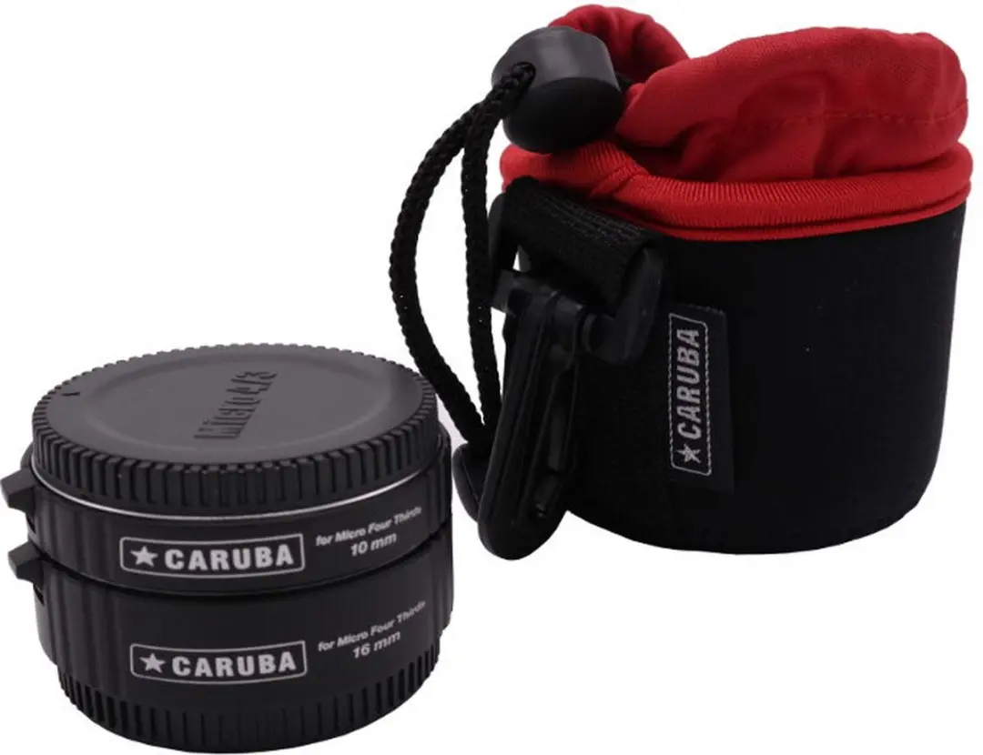 Caruba Extension Tube Set D128642 - Olympus MFT - Macro - Zwart/Zilver