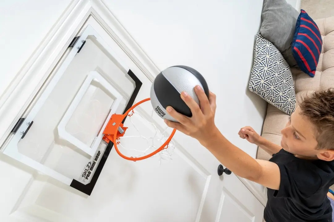 Sklz Pro Mini Hoop Swish Foam Bal - Zwart/Zilver