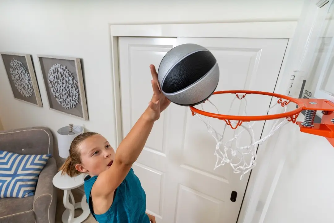Sklz Pro Mini Hoop Swish Foam Bal - Zwart/Zilver