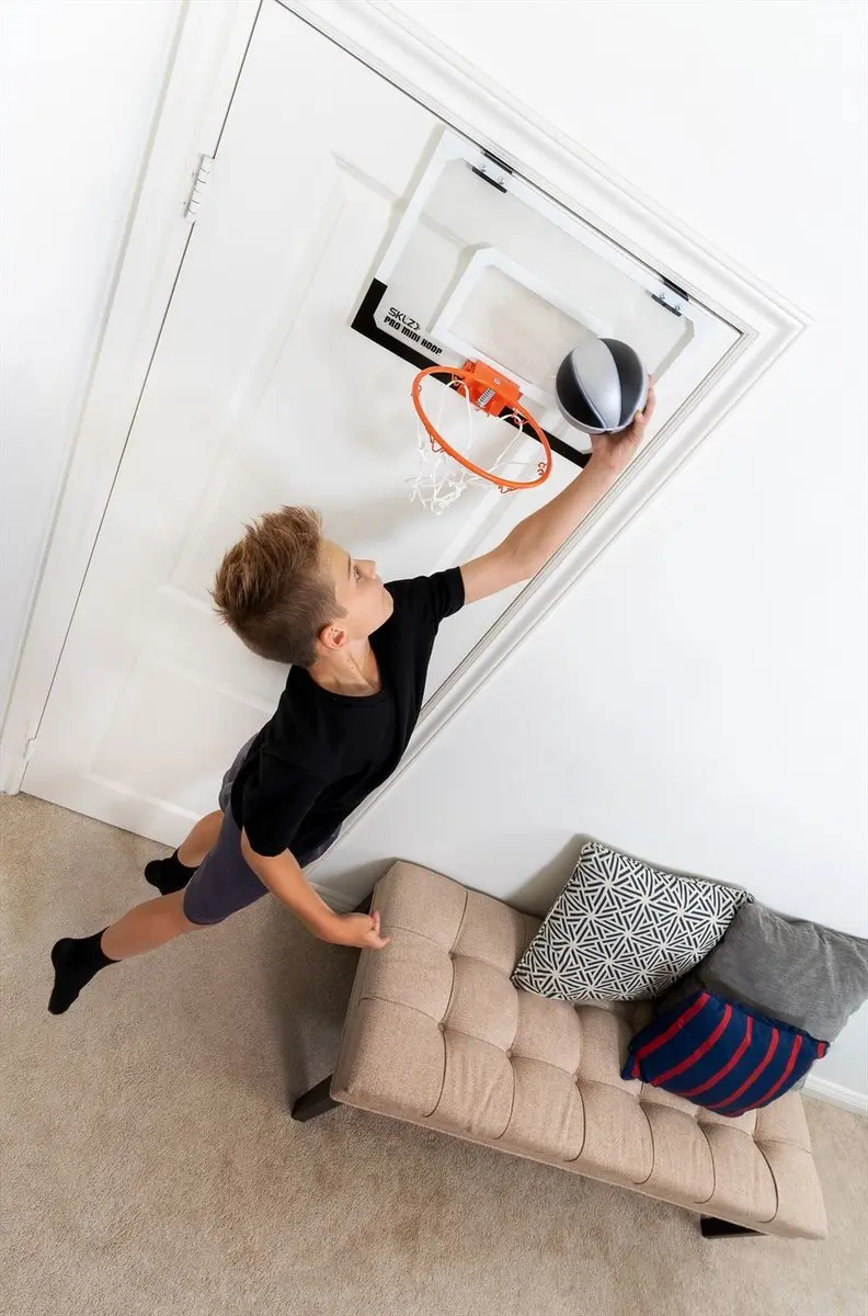 Sklz Pro Mini Hoop Swish Foam Bal - Zwart/Zilver