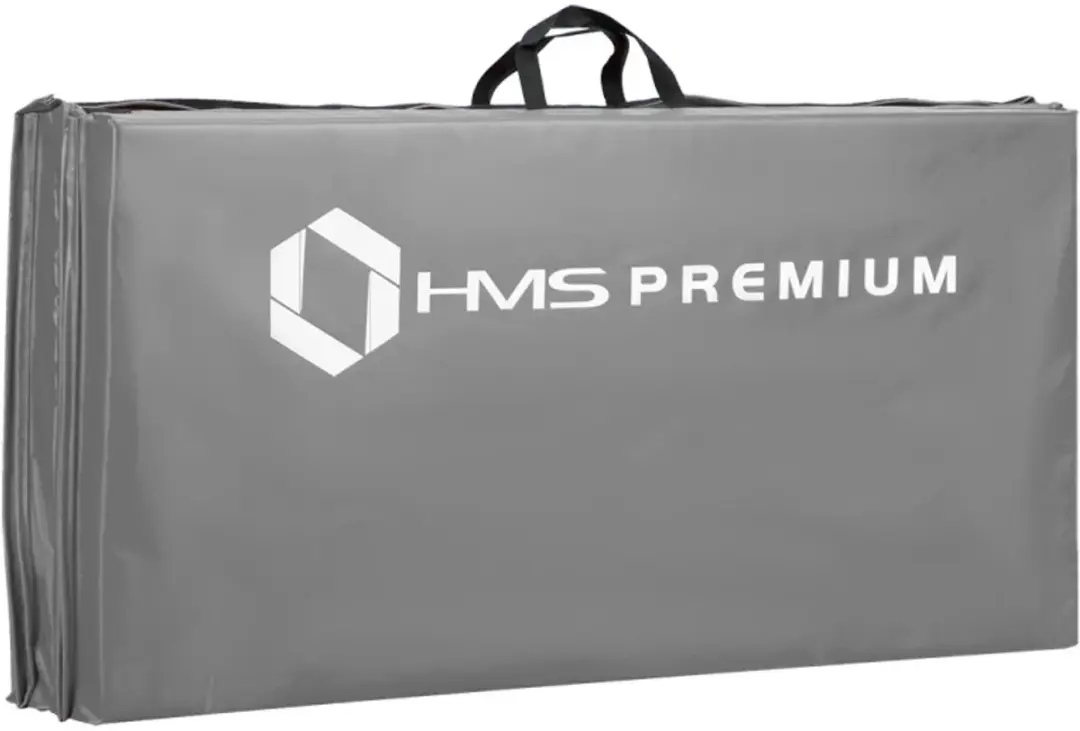 HMS Premium MGS01 Gymnastiekmat 5cm - Grijs/Rood