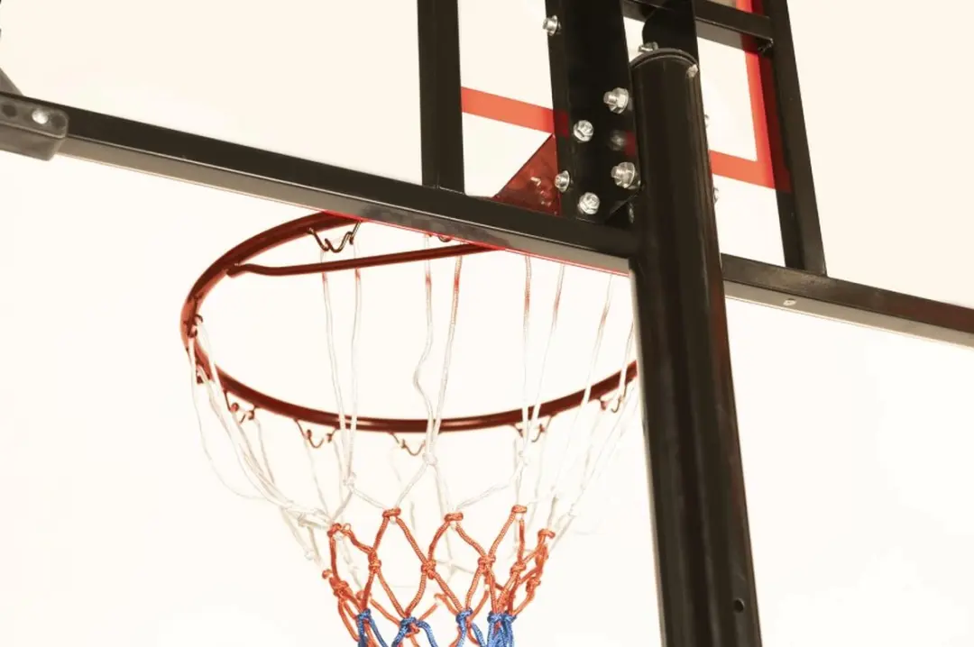 Garlando Houston Basketbalpaal 200-305cm - Verstelbaar - Zwart/Rood