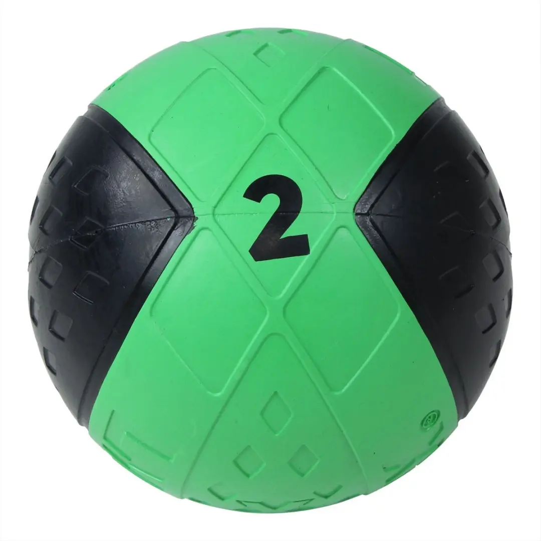 LifeMaxx LMX Medicijnbal 2kg - Zwart/Groen