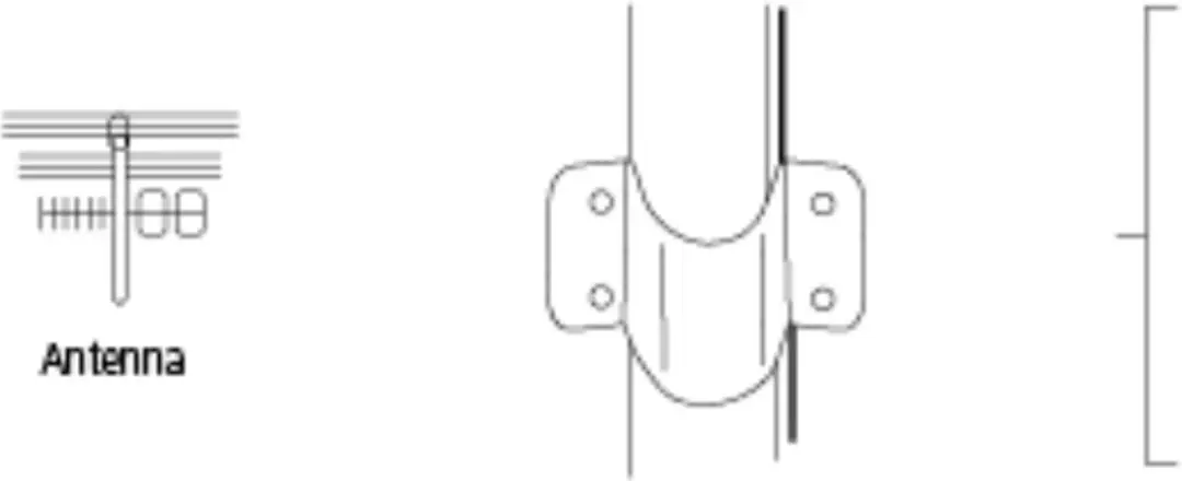 Hama Pole Clamp 48mm - Kleurenmix