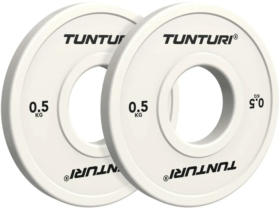Tunturi Platinum Fractional Bumperplates 0.5kg