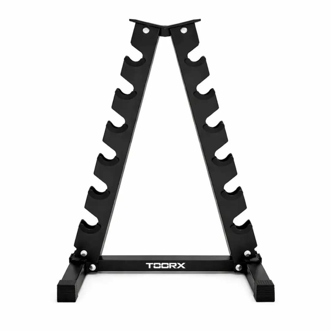 Toorx Staand Halterrek 12 Halters - Zwart