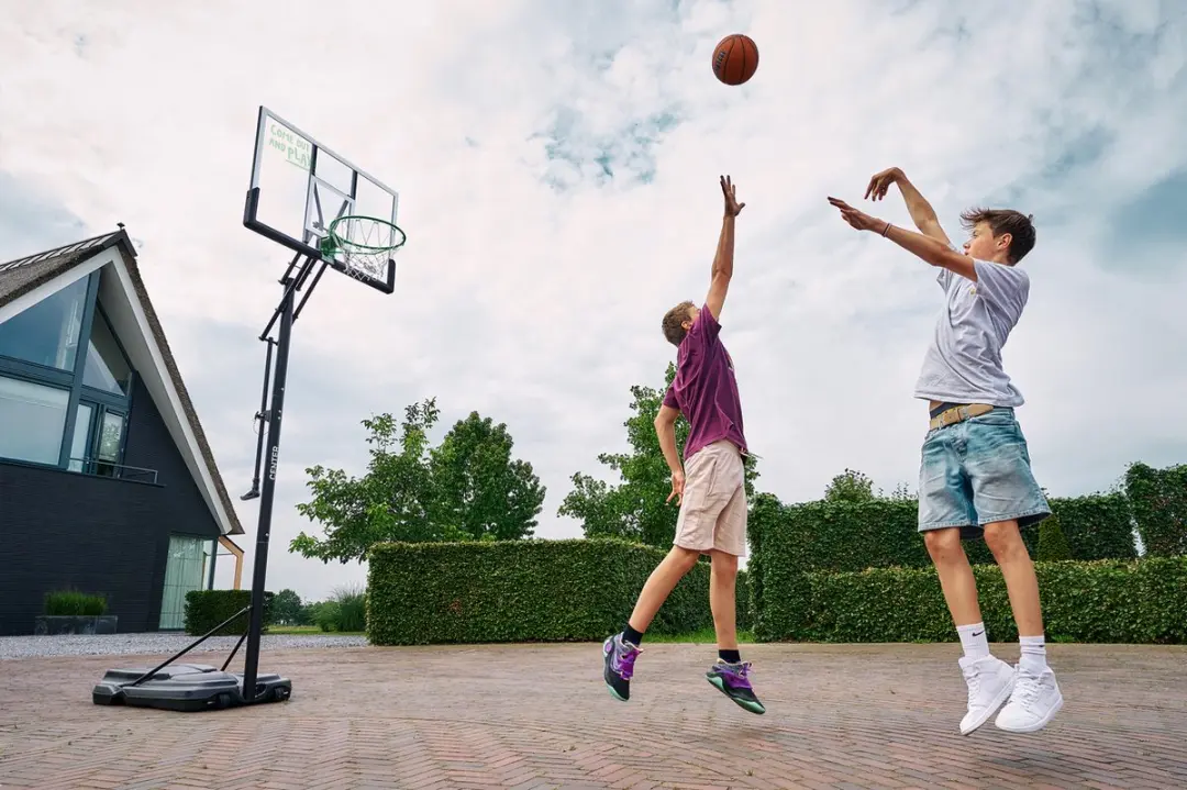 Salta Center Basketbalpaal 230-305cm - Verstelbaar - Zwart