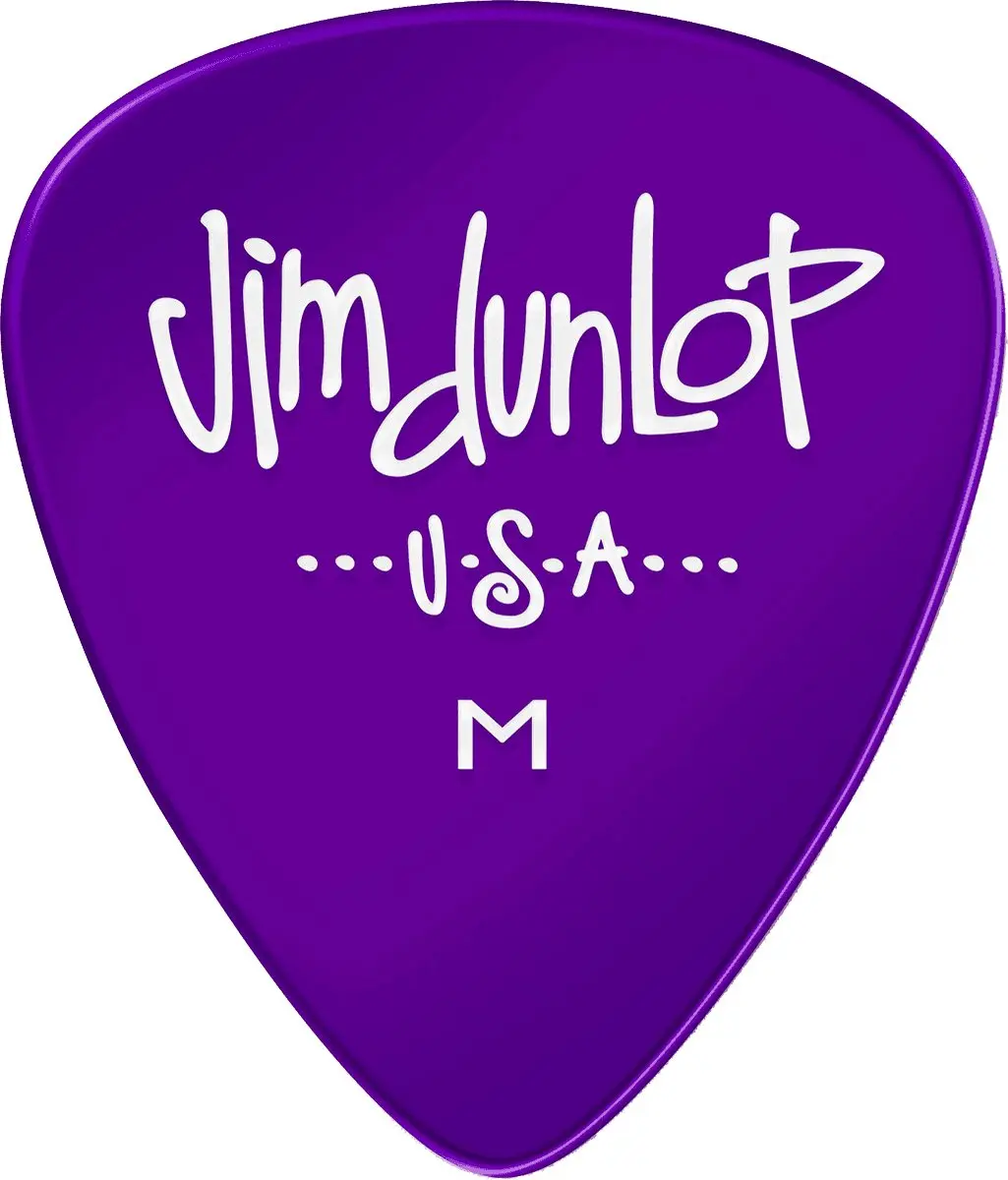 Dunlop Jim Dunlop Gels Medium Plectrum - 12 Stuks - Paars