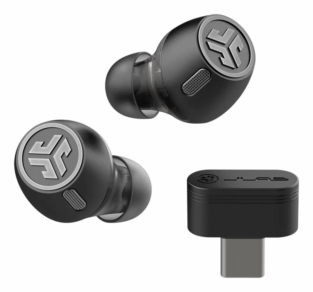 JLab Epic Lab Edition IEUEBELABRBLK82 Oordopjes - Active Noise Cancelling - 54u Batterij - Zwart - afbeelding 6 van 6