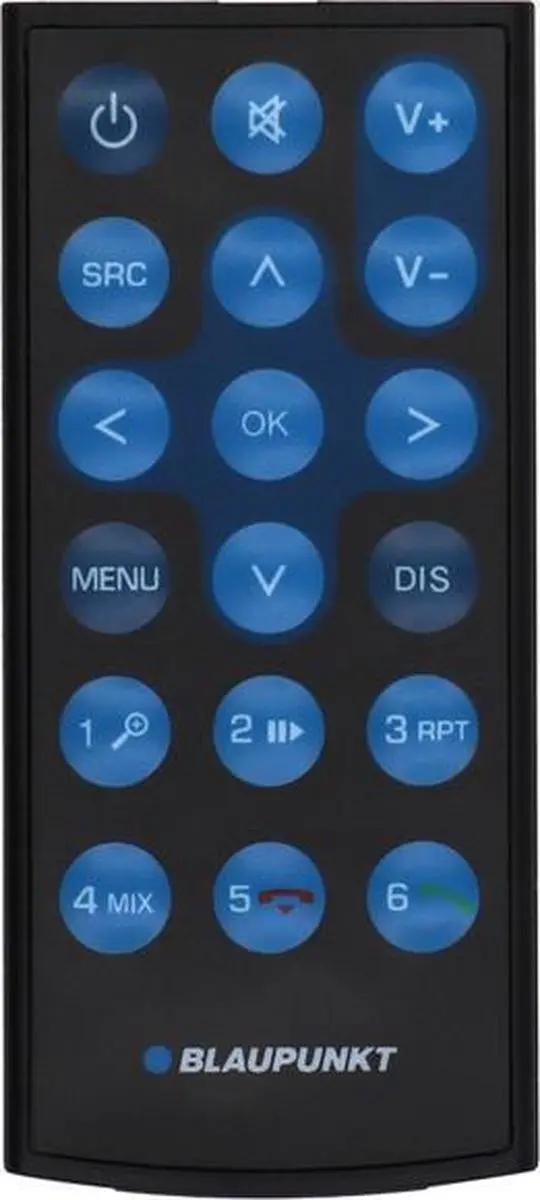 Blaupunkt Doha 112 BT Autoradio - Enkel DIN - Zwart