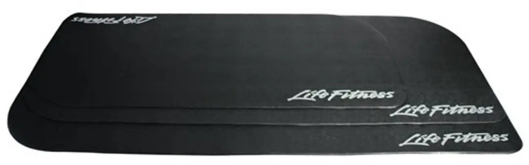 Life Fitness Premium Onderlegmat Large 250x120cm - Zwart