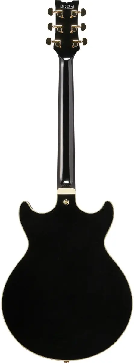 Ibanez AM73G Black Elektrische Gitaar - 2 Elementen