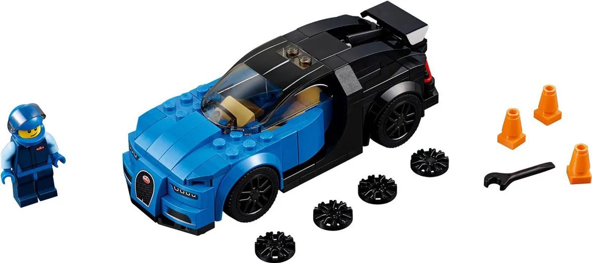 LEGO Speed Champions Bugatti Chiron 75878 - 181 Stukken