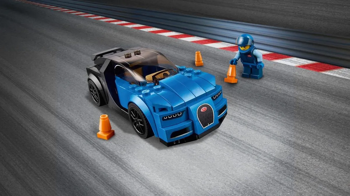 LEGO Speed Champions Bugatti Chiron 75878 - 181 Stukken - afbeelding 6 van 6