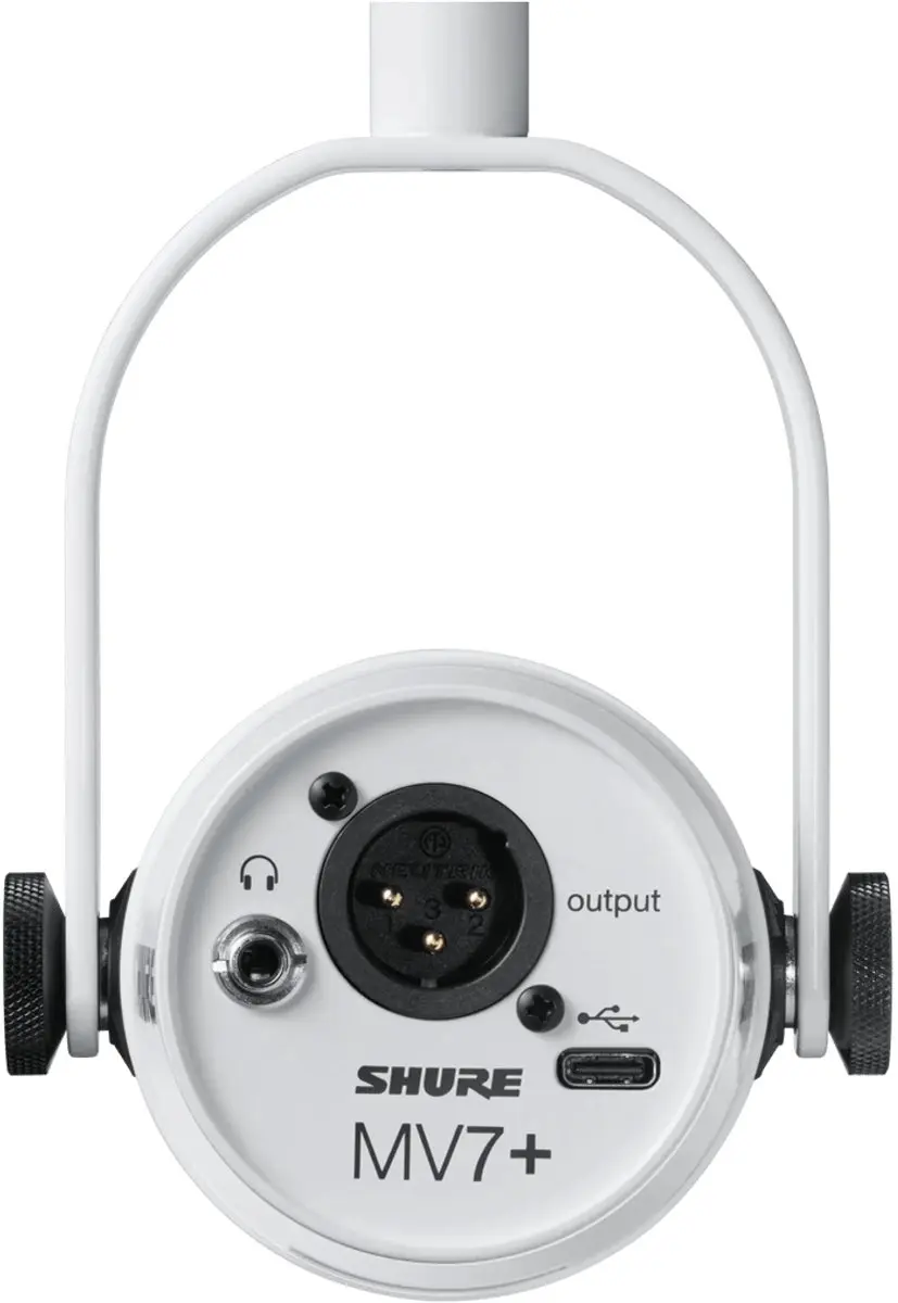 Shure MV7+-W Studio Microfoon - Wit