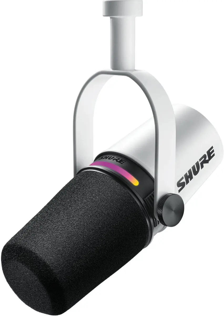 Shure MV7+-W Studio Microfoon