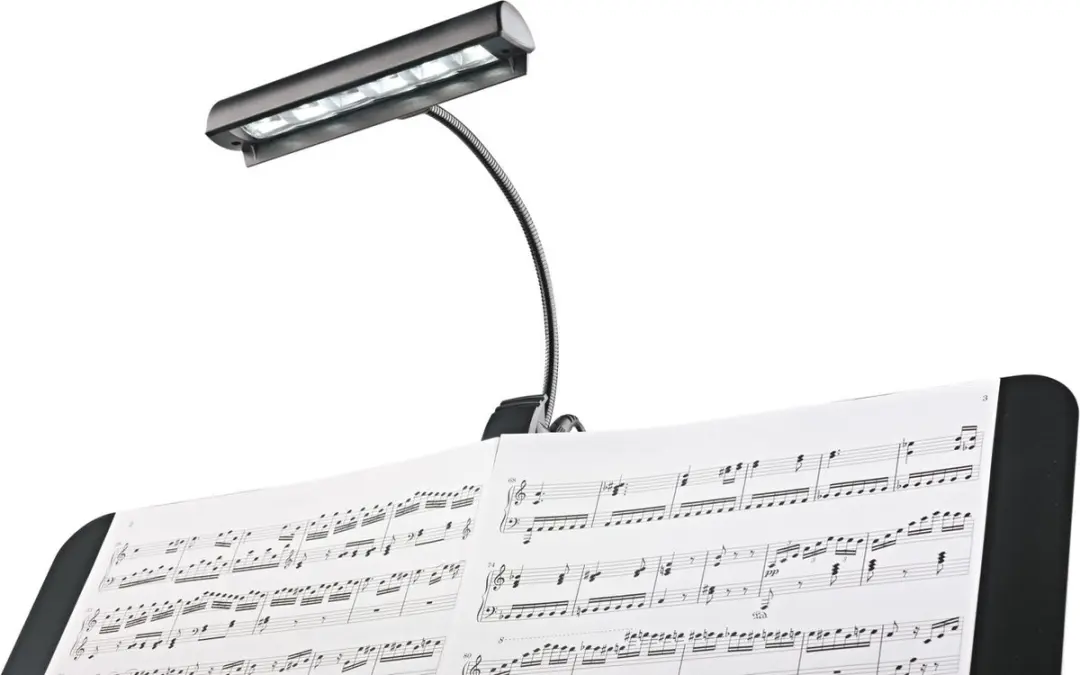 König & Meyer Orkestlicht Lessenaarlamp 12248 - Zwart