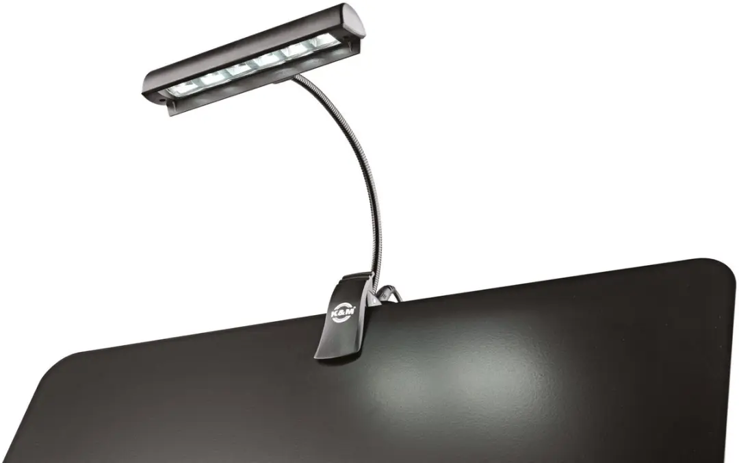 König & Meyer Orkestlicht Lessenaarlamp 12248 - Zwart
