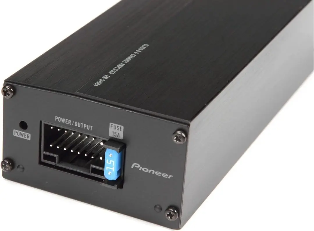 Pioneer GM-D1004 Autoversterker 400W - Klasse-D - Zwart