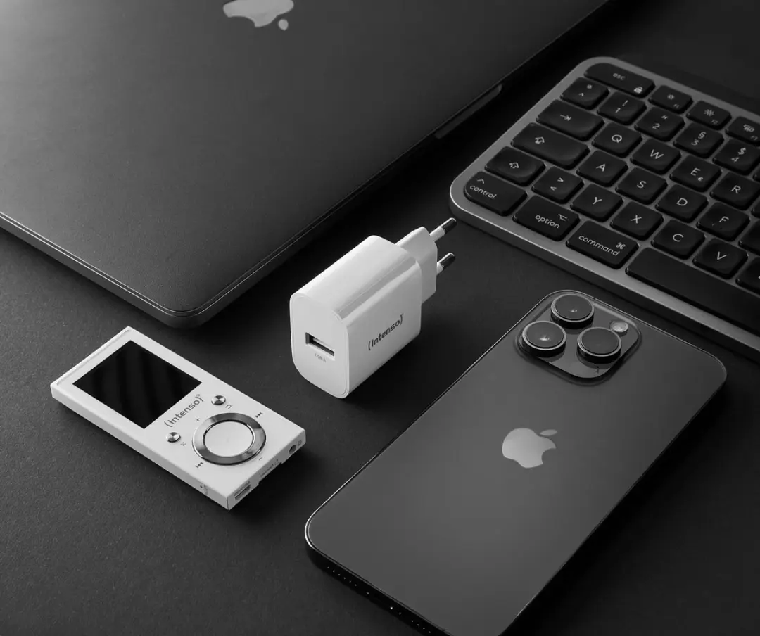 Intenso W5A 5W USB-A Adapter - Wit