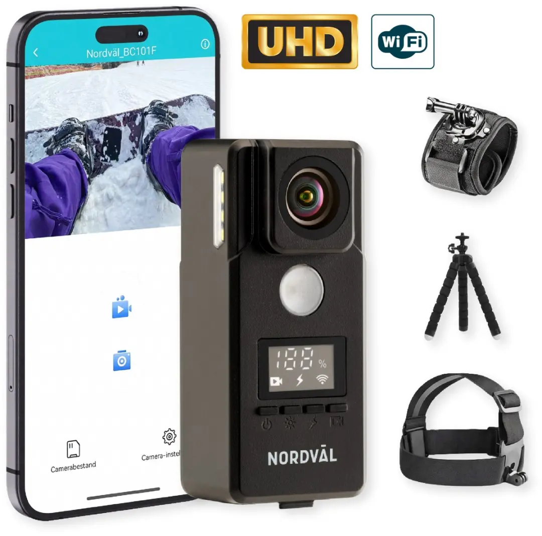 Nordväl BC101F Actioncam 4K