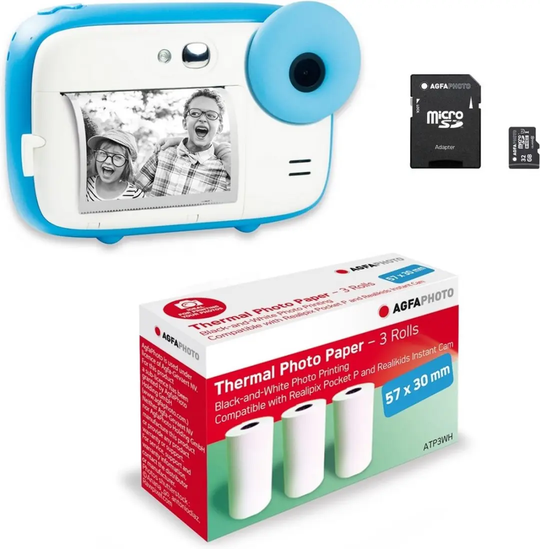 AgfaPhoto Realikids Instant Cam BARKICBLSD2