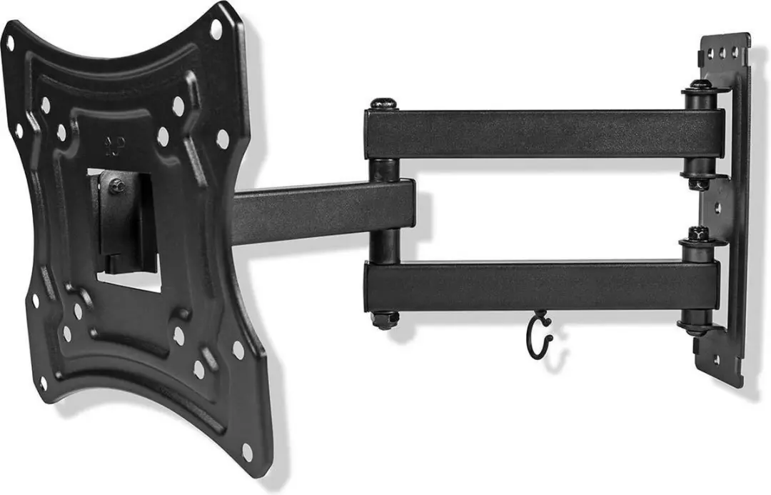 Nedis TVWM1530BK Draaibare Kantelbare TV-Muurbeugel - 30kg - Zwart - afbeelding 6 van 6
