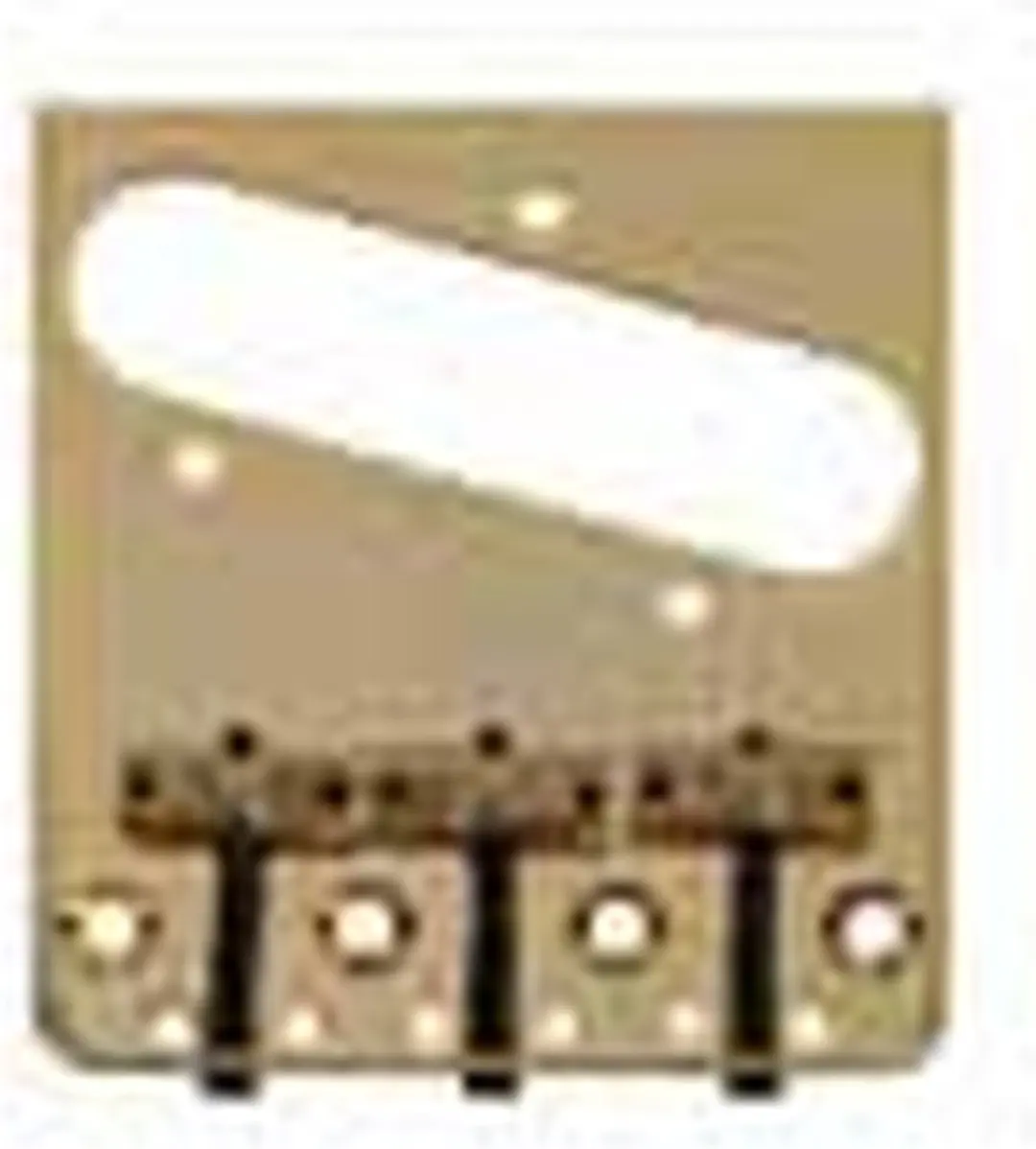 Wilkinson B-WTB-G Gitaar Brug-Staartstuk - 6 Snaren - Goud