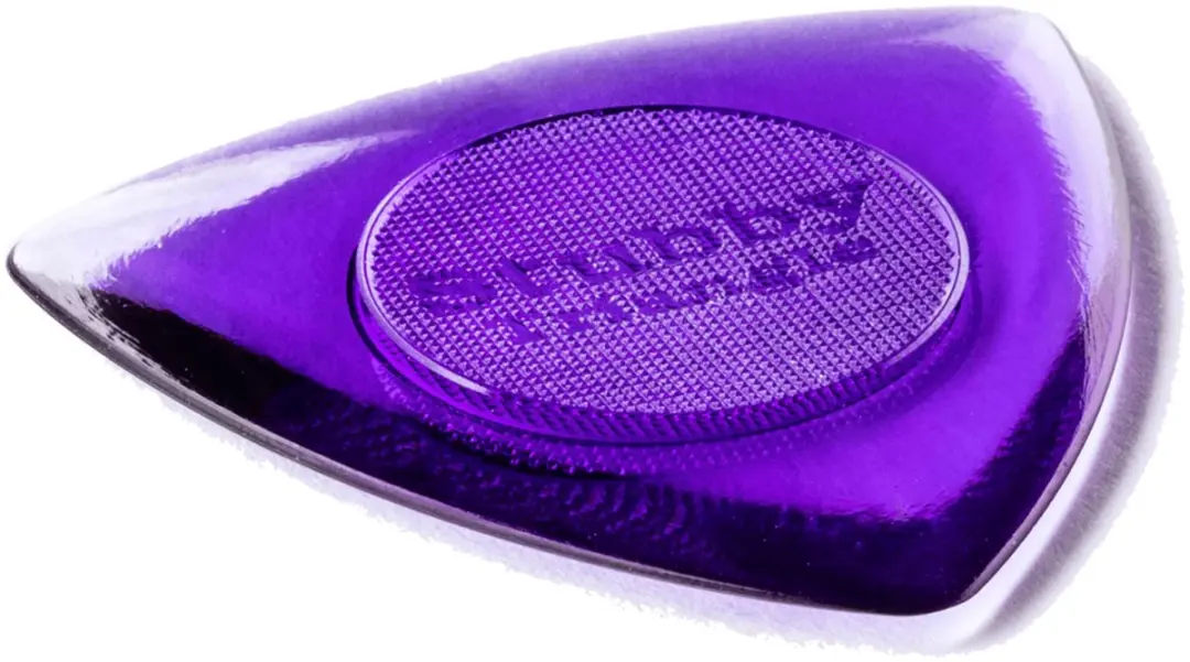 Dunlop Stubby Triangle Plectrums 2.00mm - 6 Stuks Helder paars