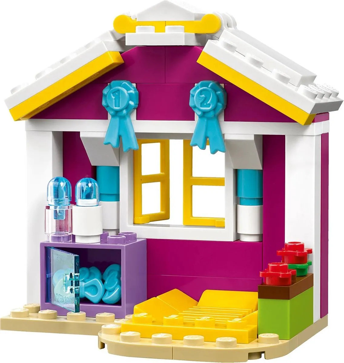LEGO Friends Stephanie's Lammetje 41029 - 78 Stukken - Paars