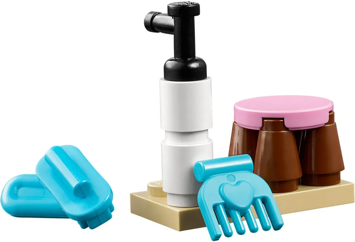 LEGO Friends Stephanie's Lammetje 41029 - 78 Stukken - Paars