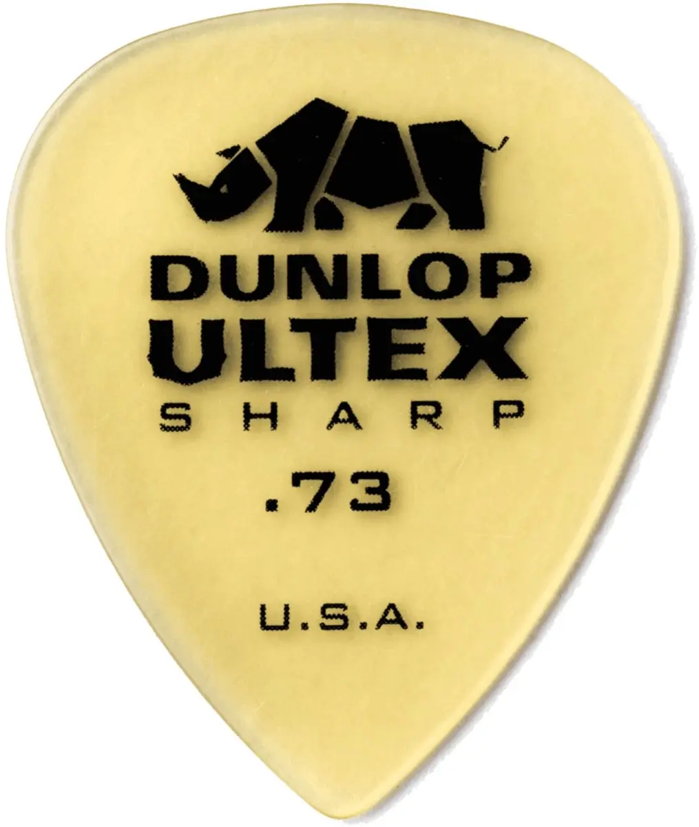 Dunlop Ultex Sharp Player's Pleks 0,73mm - 6 Stuks