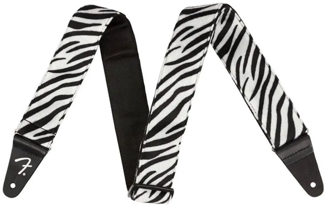 Fender Wild Animal Gitaarband Zebraprint