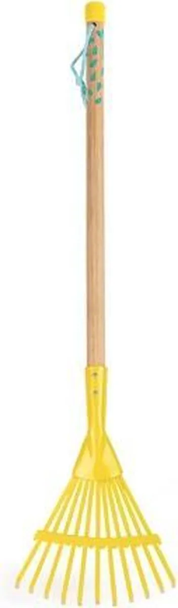 Janod Happy Garden Tuiniergereedschap 3190 - Bladhark - Meerkleurig