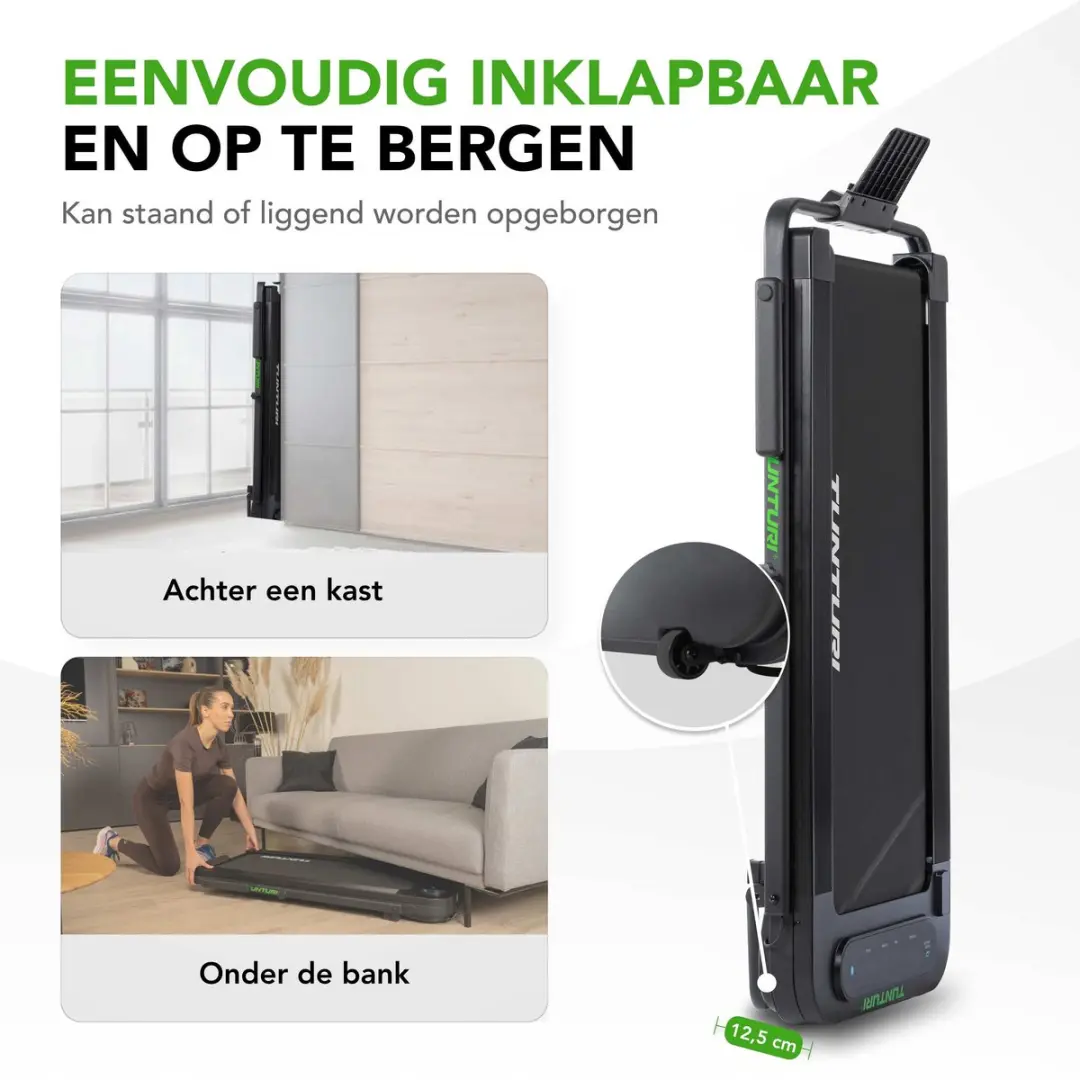 Tunturi Cardio Fit T5 Loopband - 14 Programma's - Inklapbaar