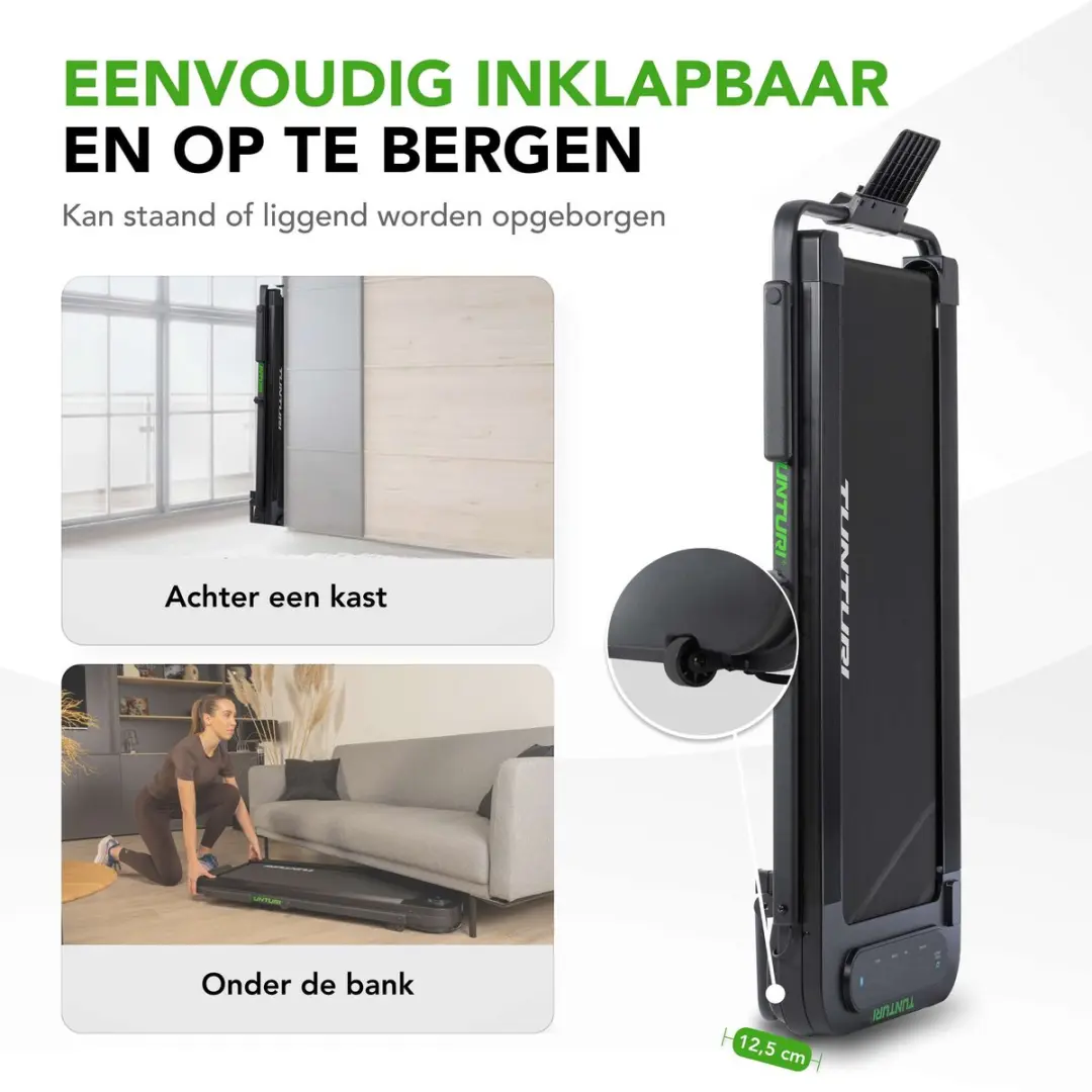 Tunturi Cardio Fit T5 Loopband - 14 Programma's - Inklapbaar