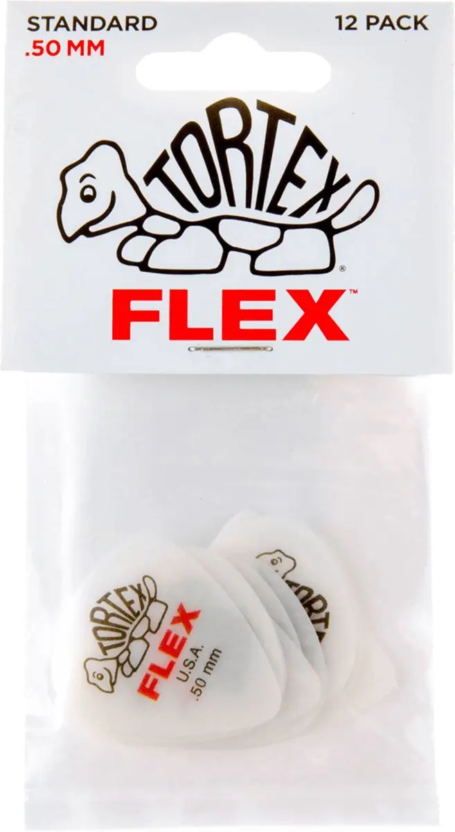 Dunlop Tortex Flex Standard Plectrum 0.50mm