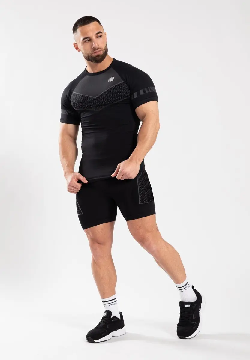 Gorilla Wear Norton Short Tights 2XL - Zwart