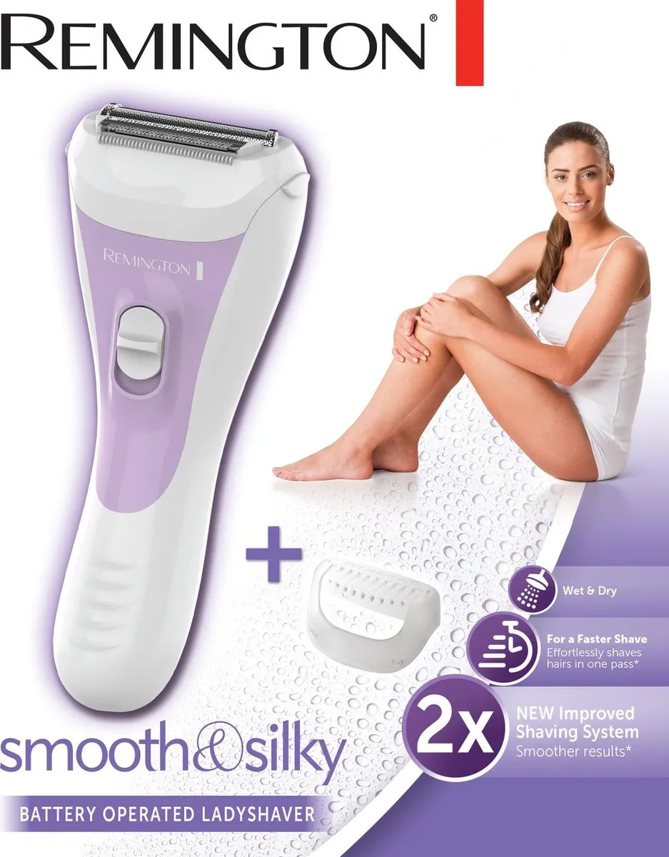 Remington WSF5060 Ladyshaver - 2 Mesjes - Wit - afbeelding 6 van 6