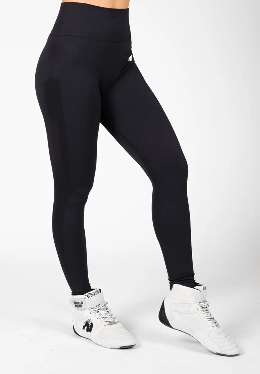 Gorilla Wear Hilton Seamless Legging - Zwart M/L