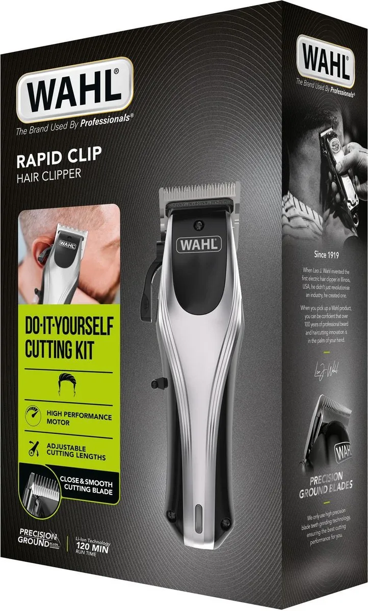 Wahl Rapid Clip 33 Li-Ion Trimmer - Zwart
