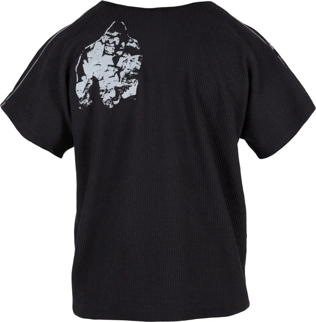 Gorilla Wear Buffalo Old School T-Shirt - Zwart/Grijs - 5XL