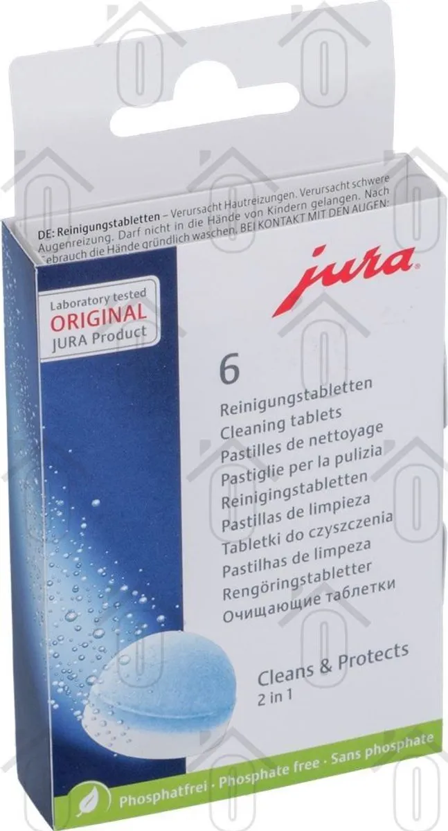 Jura 3-in-1 Reinigingstabletten 24225 - 6 Stuks - afbeelding 6 van 6