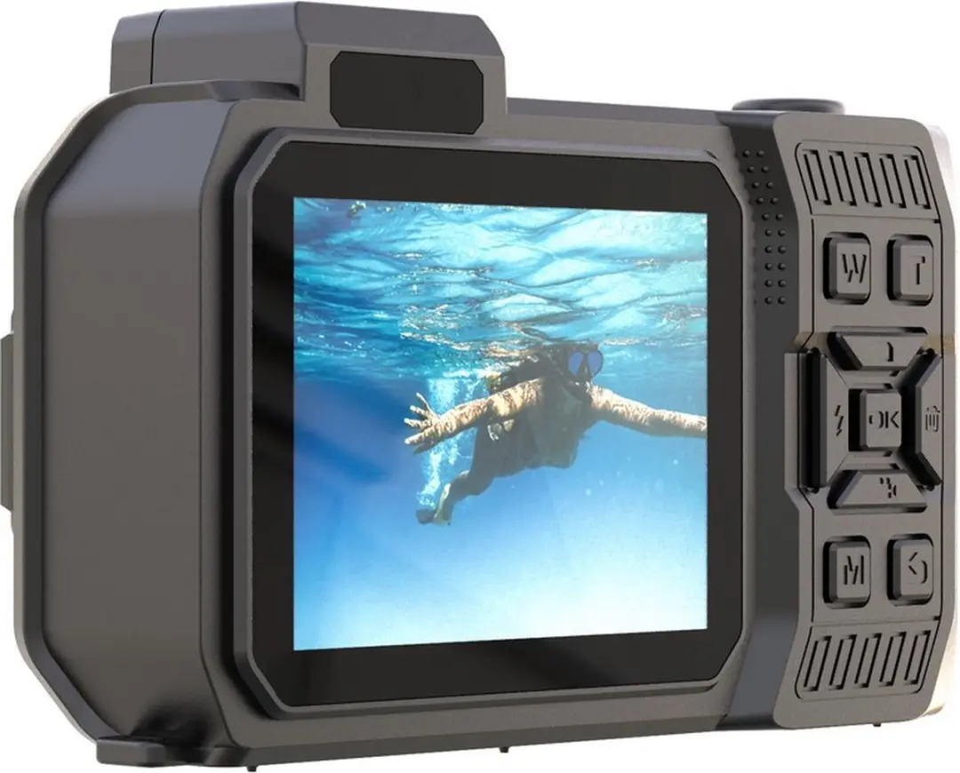 AgfaPhoto Realishot WP9500 Waterproof Camera - 24MP 4K Orange