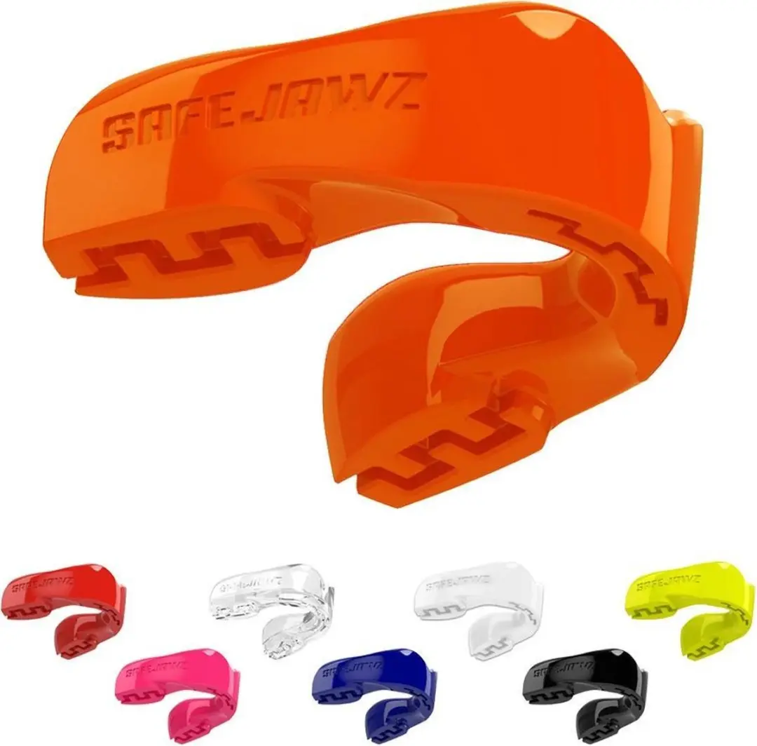 Safejawz Intro-Series Fluor Gebitsbeschermer - Oranje